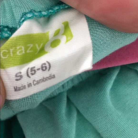 Crazy eight green summer dress - Picture 3 of 3